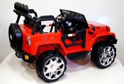 Электромобиль RiverToys JEEP M777MM 4*4 Red