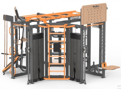 Мультистанция для функционального тренинга Fitex Pro KF-S5 | sportres.ru