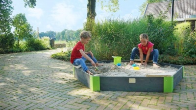 Песочница шестиугольная Exit Toys Акцент 200х170 см