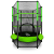 Мини батут ARLAND с защитной сеткой (Green)