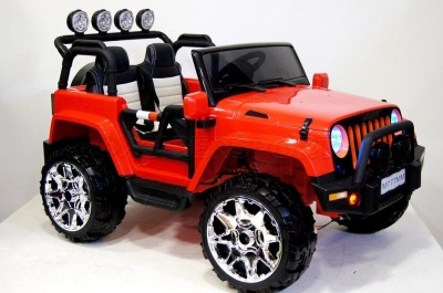 Электромобиль RiverToys JEEP M777MM 4*4 Red