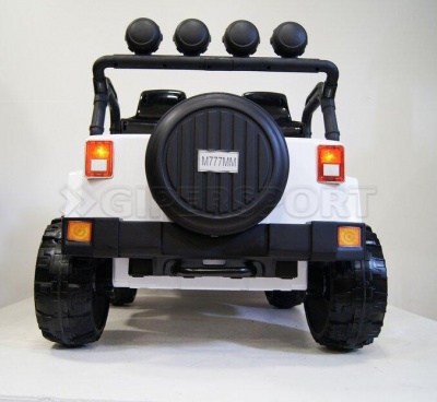 Электромобиль RiverToys JEEP M777MM 4*4 White
