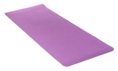 Коврик для йоги и фитнеса Profi-Fit, 6 мм, Проф (фиолетовый-розовый) | sportres.ru