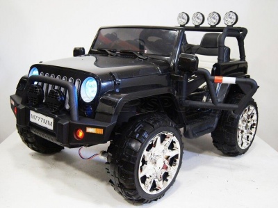 Электромобиль RiverToys JEEP M777MM 4*4 Black