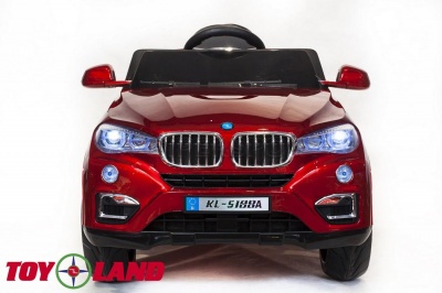 Электромобиль ToyLand BMW X6 красный