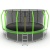 Батут Optifit Like Blue 12ft с синей крышей Батут Optifit Like Blue 12ft с синей крышей