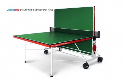 Теннисный стол START LINE Compact Expert Indoor зеленый (с сеткой)