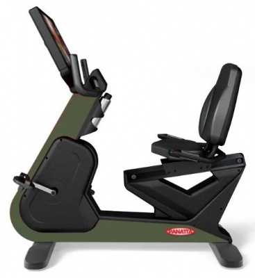 Горизонтальный велотренажёр Panatta Rossopuro Led Plus 1RPL002 | sportres.ru