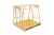 Деревянный игровой комплекс KIDWOOD Ракета комплектация игра