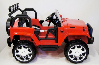 Электромобиль RiverToys JEEP M777MM 4*4 Red
