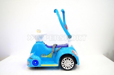 Электромобиль-ходунки RiverToys 1688 голубой