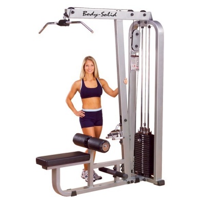 Верхняя-нижня тяга Body Solid SLM300G-2 со стеком 95 кг