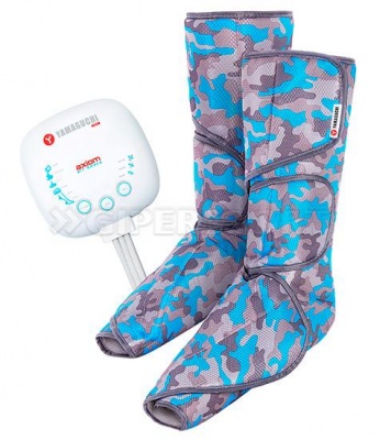Лимфодренажный аппарат для прессотерапии Yamaguchi Axiom Air Boots синий