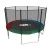 Батут UNIX line Simple 6 ft Color (outside) с лестницей Батут UNIX line Simple 6 ft Color (outside) с лестницей