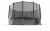Батут с внешней сеткой и лестницей EVO JUMP External 16ft (Green) + нижняя сеть