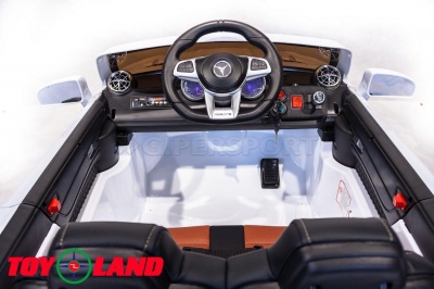 Электромобиль ToyLand Mercedes-Benz SL65 AMG белый