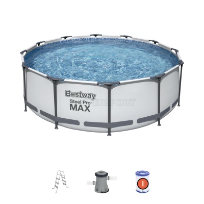 Каркасный бассейн BestWay Steel Pro Max 366*100см