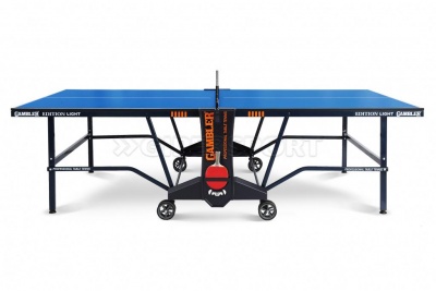 Теннисный стол Gambler EDITION light indoor синий