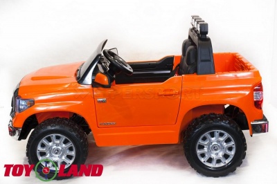 Детский электромобиль ToyLand TOYOTA TUNDRA оранжевый