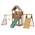 Jungle Palace + climb + Рукоход с гимнастическими кольцами Jungle Palace + climb + Рукоход с гимнастическими кольцами