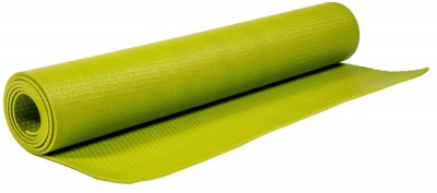 Коврик для йоги и фитнеса Profi-Fit, 4 мм, Проф Плюс (светло-зеленый) | sportres.ru