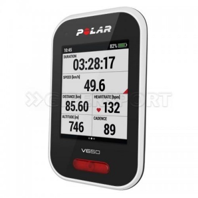 Велокомпьютер POLAR V650 с датчиком H6
