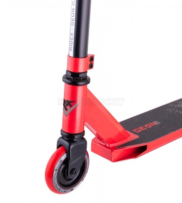 Самокат трюковый Ridex Geon red 100 мм