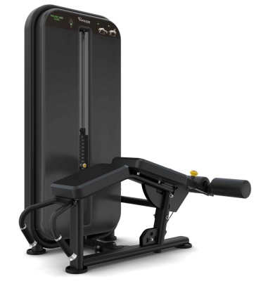 Сгибание ног лежа, стек 100 кг. Vision Fitness VST600-S73 | sportres.ru