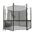 Батут UNIX line 8 ft Black&Brown (inside)
