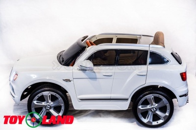 Электромобиль ToyLand Bentley Bentayga белый