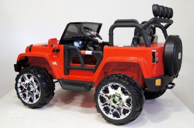 Электромобиль RiverToys JEEP M777MM 4*4 Red