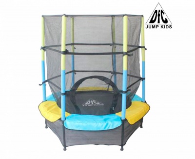 Батут DFC JUMP KIDS 55" желто-синий