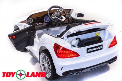 Электромобиль ToyLand Mercedes-Benz SL65 AMG белый