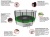 Батут UNIX line 12 ft outside (Green)