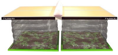 Теннисный стол SAN-EI INTREPID с надувным основанием и сеткой