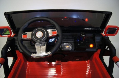 Электромобиль RiverToys JEEP M777MM 4*4 Red