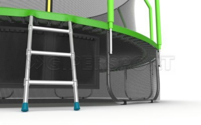 Батут Optifit Like Green 12ft с желтой крышей