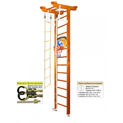 Шведская стенка Kampfer Little Sport Ceiling Basketball Shield