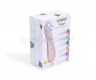 Прибор для омоложения кожи лица и тела 6 в 1 US MEDICA Delight