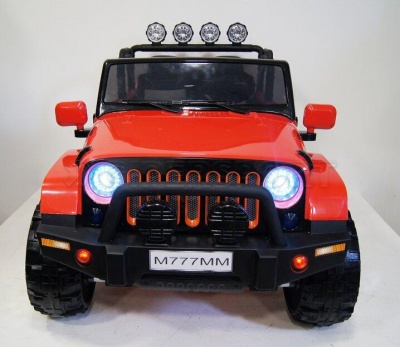 Электромобиль RiverToys JEEP M777MM 4*4 Red