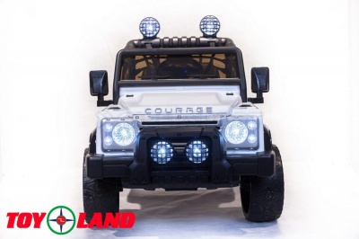 Электромобиль ToyLand LAND ROVER DK-F006 белый