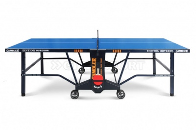 Всепогодный теннисный стол Gambler EDITION Outdoor синий