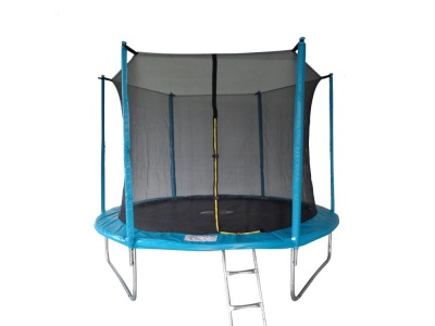 Батут SportElite 3,05м MZ-10FT-B с защитной сеткой внутрь и лестницей
