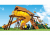 Детская площадка Rainbow Play Sistems КингКонг Кастл V Спиральная горка ДК