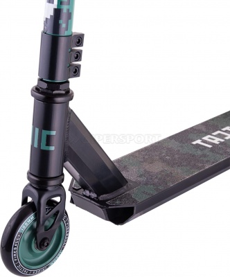 Самокат трюковый Ridex Tactic green 100 мм