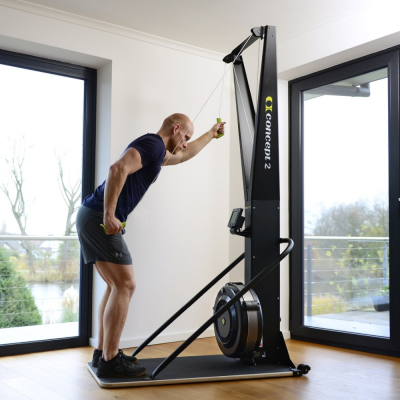 Лыжный тренажер Concept2 SkiErg PM5+подставка | sportres.ru