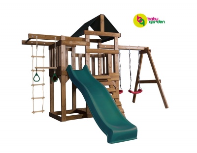 Детская игровая площадка Babygarden Play 6 зеленый