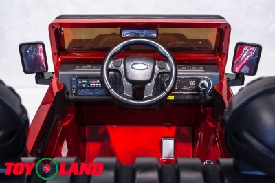 Электромобиль ToyLand LAND ROVER DK-F006 красный