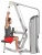 Тяга сверху, Гребная тяга с упором на грудь HOIST HD-3200