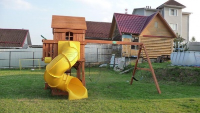 Детский игровой комплекс MoyDvor Панорама с трубой